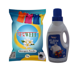 LAUNDRY POWER COMBO DETERGENT POWDER 2KG AND DETERGENT LIQUID 500ML