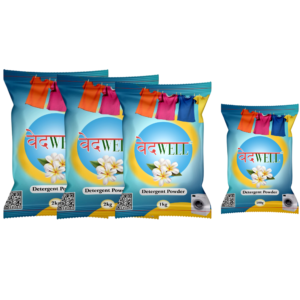 Vedwell detergent powder 1kg pack - best washing powder in Nagpur Maharashtra